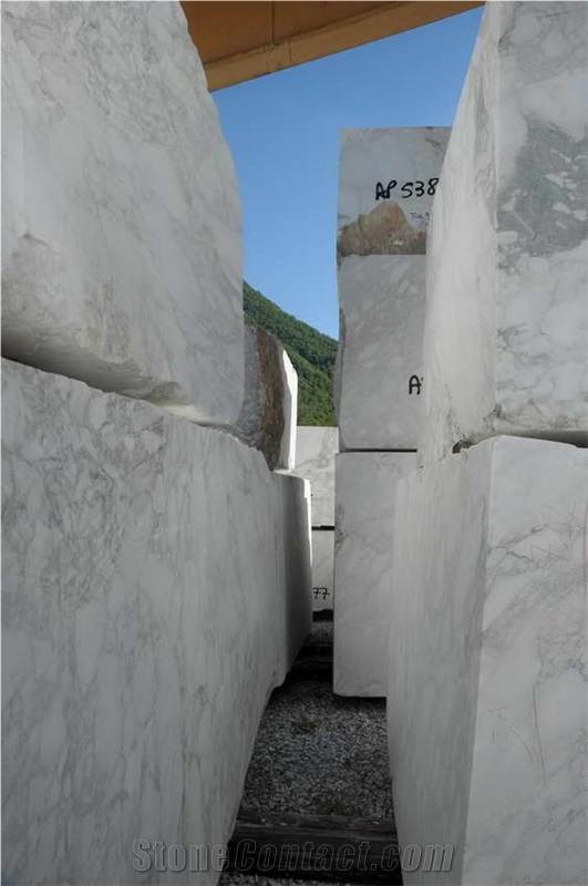 Calacatta Oro Extra Vagli Marble Quarry III