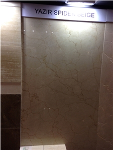 Yazir Spider Beige Limestone Quarry