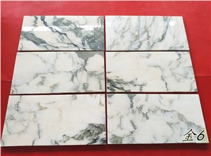 Gold White Marble Quarry