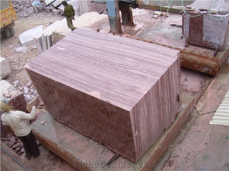 Lavento Maroon Marble Quarry