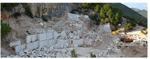 Skyros Silky White Marble, Skyros White Marble Quarry