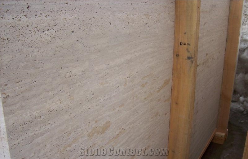 Kayseri Light Travertine , Light Blanco Travertine Quarry