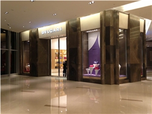 Chelsea Grey Marble, Coffee Mousse Marble Quarry