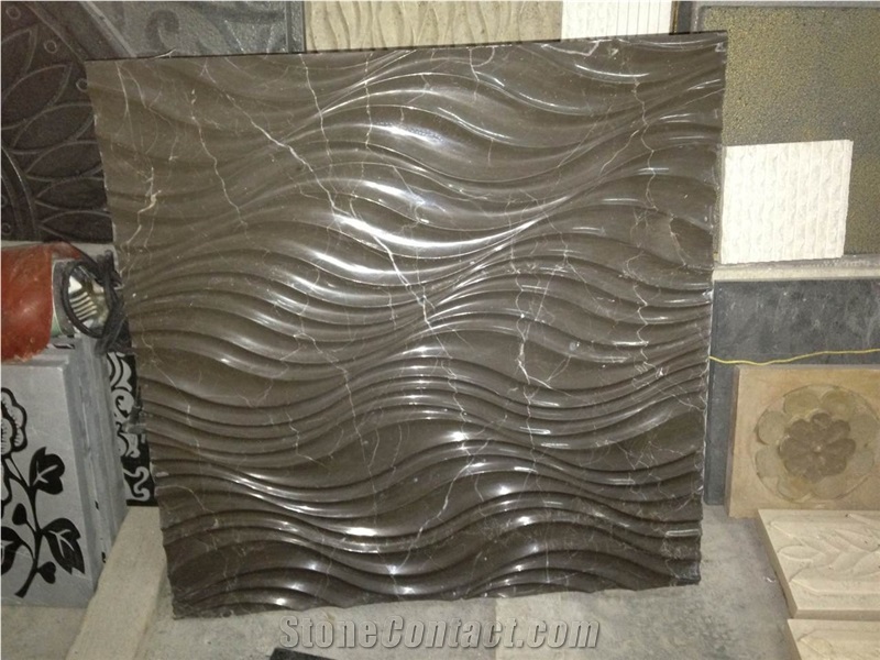 Chelsea Grey Marble, Coffee Mousse Marble Quarry