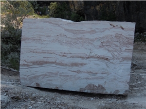 San Giovanni Bianco Arabescato Orobico Rosso Marble Quarry