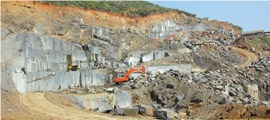 Absolute Black Granite Quarry