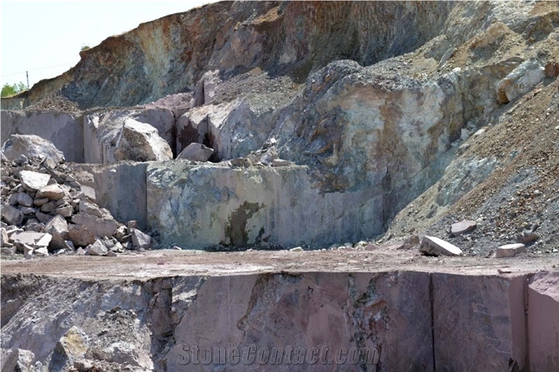 Cherry Levanto Marble Kalemdan Quarry
