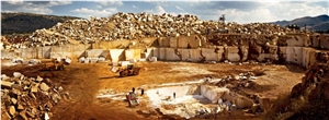 Hazar Beige Marble Quarry (Alacakaya Botticino Royal, Alacakaya Regal Botticino)