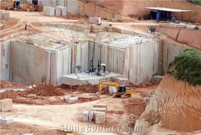 Dallas White Granite - Branco Dallas Granite Quarry