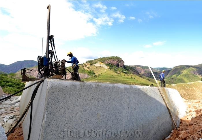 Ouro Branco - White Icarai Granite Quarry