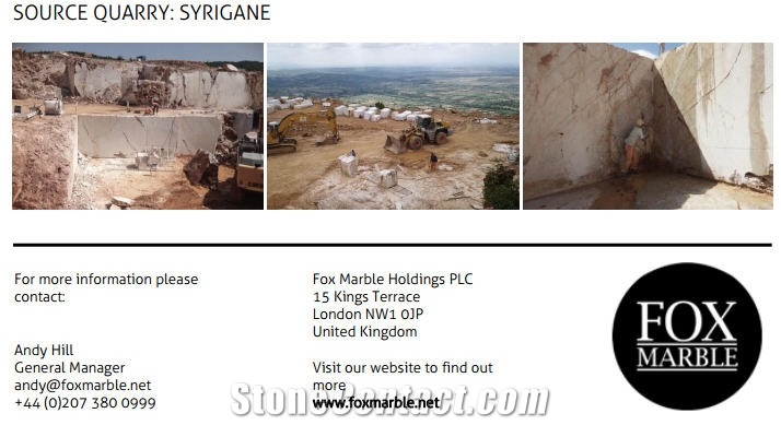 Breccia Paradisea Syrigane Quarry