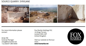 Breccia Paradisea Syrigane Quarry
