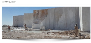 Snow Pearl Marble and Rose Pearl Marble Fatima Quarry