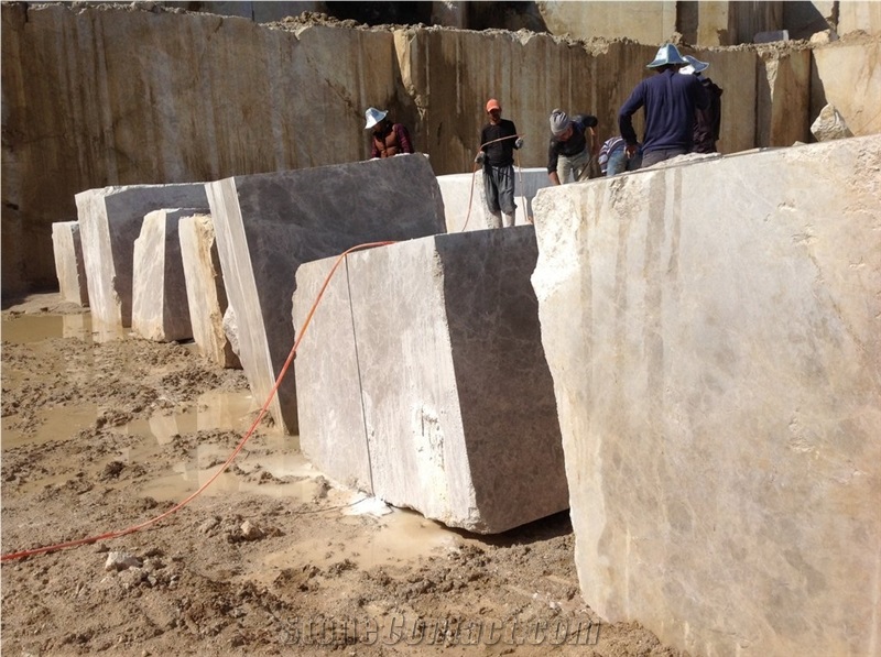 Batu Galaxy Silver Marble Quarry