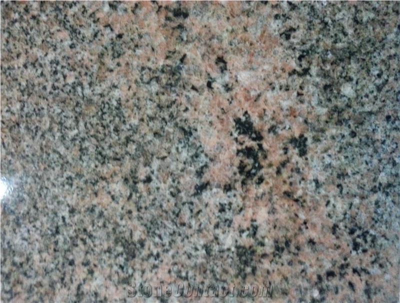 Pink Flower, Multi colour Granite Quarry, India