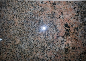 Pink Flower, Multi colour Granite Quarry, India