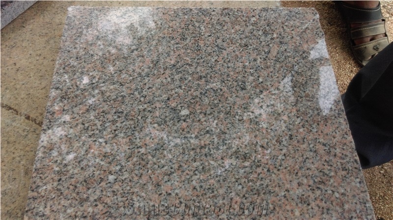 Pink Flower, Multi colour Granite Quarry, India
