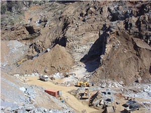 Karystos Brown Slate and Karystos Grey Slate Quarry