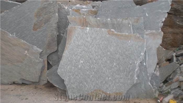 Karystos Brown Slate and Karystos Grey Slate Quarry