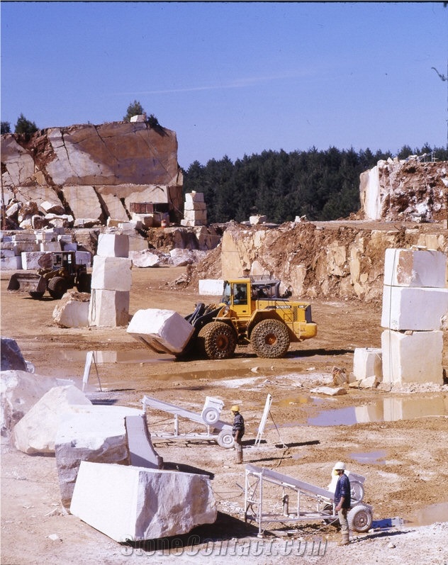 Milas Pearl Marble, Kavaklidere White Marble, Milas Lemon Marble Quarry