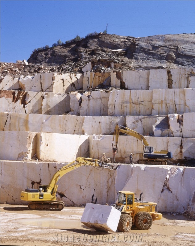 Milas Pearl Marble, Kavaklidere White Marble, Milas Lemon Marble Quarry