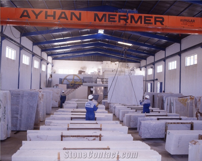 Milas Pearl Marble, Kavaklidere White Marble, Milas Lemon Marble Quarry