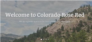 Colorado Rose Red Granite Quarry