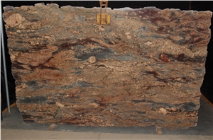 Juparana Crema Bordeaux Granite Quarry