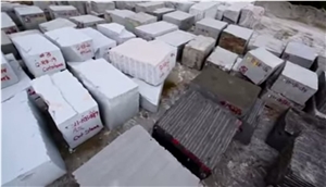 Mount Airy White Granite - Caesar White Granite Quarry