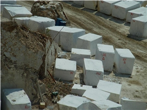 Kavala White Marble, Kavala Semi White Marble Quarry