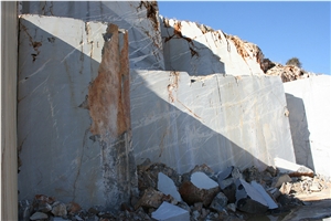 Montana Silver Ice Marble Quarry