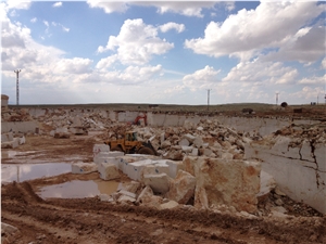 Konya Light Travertine Quarry
