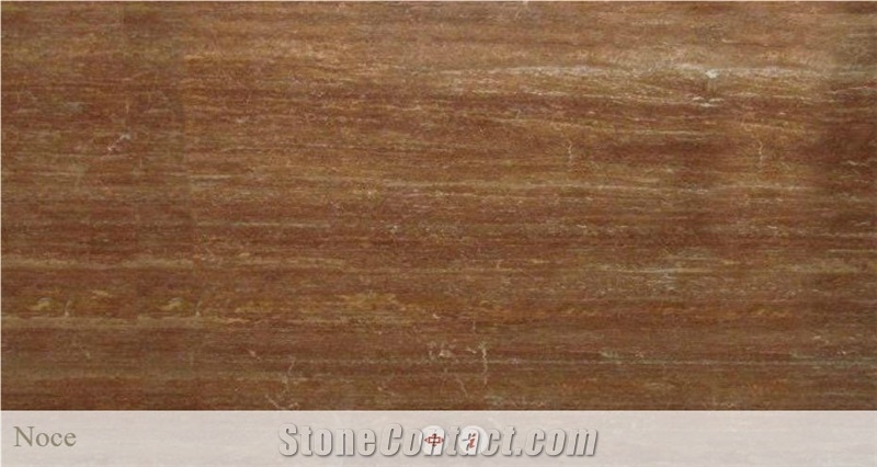 Denizli Noce Travertine Quarry - Dark Brown Travertine