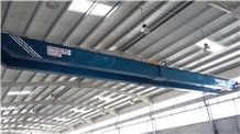 Wimac Overhead Bridge Cranes for Marble Workshops