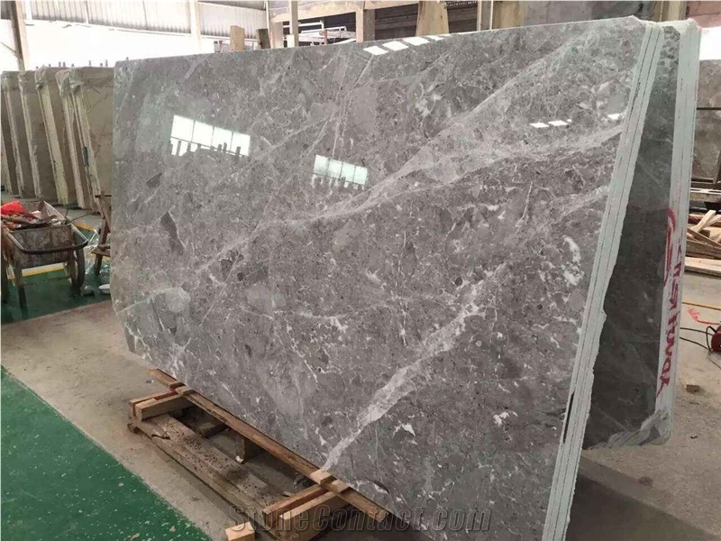 New Quarry Silver Grey Marble Slabs & Tiles, Classic Gray Color Marble Slab, Gray Marble Floor Tiles