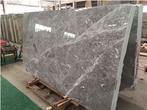 New Quarry Silver Grey Marble Slabs & Tiles, Classic Gray Color Marble Slab, Gray Marble Floor Tiles