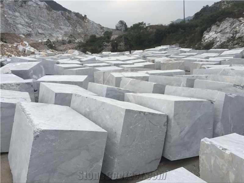 New Quarry Silver Grey Marble Slabs & Tiles, Classic Gray Color Marble Slab, Gray Marble Floor Tiles