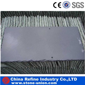 Green Roofing Slate Tile with High Quality,Honed Surface,China Natural Black Slate Roof Tile,Colorful Natural Slate Tile Roof and Roofing Tiles