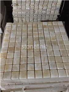 Honey Onyx Square Mosaic