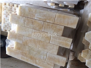 Honey Onyx Subway Mosaics Honey Onyx Subway Mosaics