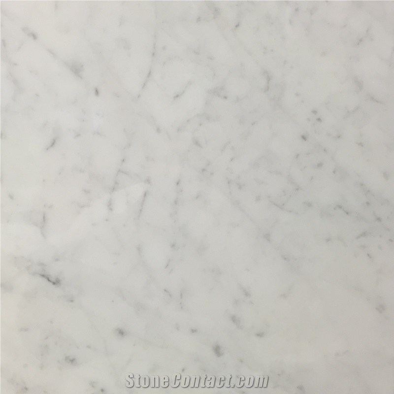 Bianco Carrara Marble Polished Tiles