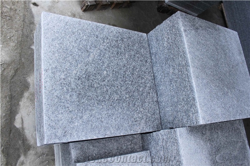 G359 Wendeng White Granite Flamed Slabs Cheap Prices, China White Granite