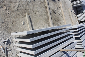 G365 Shandong Muping White Granite Flamed Slabs Cheaper Prices for Paving and Wall