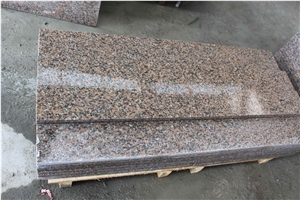 Laizhou G367 Cherry Flower Red Granite Polished Slabs Cheap Prices China Pink Granite