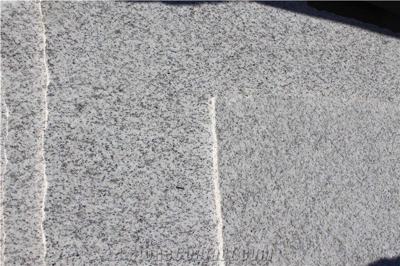 Shandong White Sesame G365 Muping Granite Polished Tiles Cheap Prices