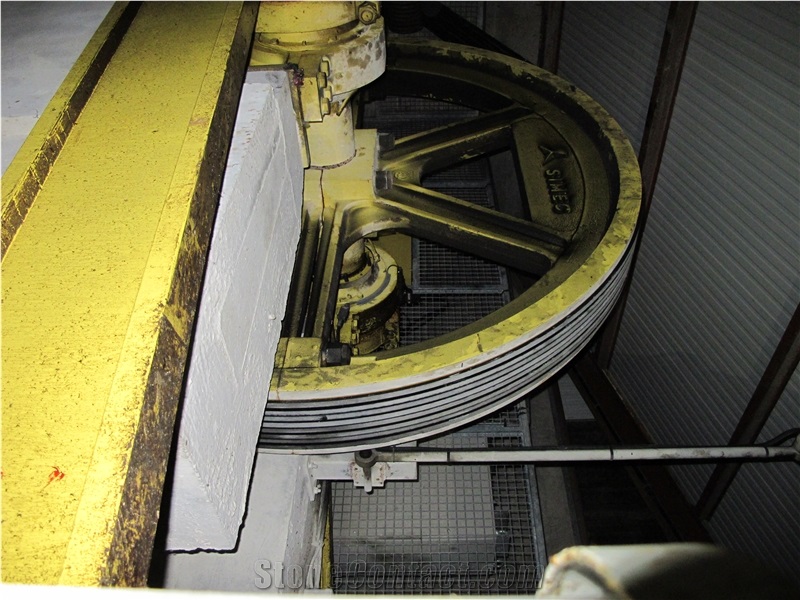 Simec 25 Used Gangsaw 2007 Marble Multi Blade Gang Saw