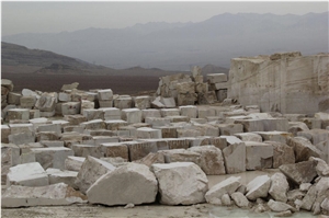 Abgarm Cream Travertine, Iran Beige Travertine Block