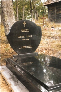 Granite Monument and Tombstones