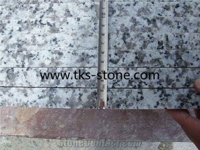 G439 Granite，Big White Flower,Grey Granite Kitchen Countertop,Granite Custom Countertops