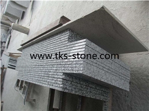 G439 Granite，Big White Flower,Grey Granite Kitchen Countertop,Granite Custom Countertops